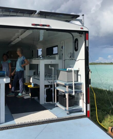 The very first Mobile Queen Conch Laboratory The very first Mobile Queen Conch Laboratory